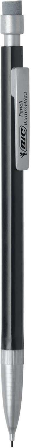 BIC Xtra-Precision Mechanical Pencil, Metallic Barrel, Fine Point (0.5mm), 24-Count, Doesn't Smudge and Erases Cleanly : Office Products