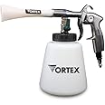 HI-TECH Vortex I Air Cleaning Gun – Deep Cleans Auto Interiors & Exteriors – Compressed Air Powered – Car Detailing Tool for Dirt, Dust, Grime & Stains