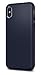Spigen Liquid Air Designed for iPhone Xs Case (2018) / Designed for iPhone X Case (2017) - Midnight Blue