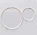 MEYA Set of 15pcs High Clear Blank Acrylic Discs ,Acrylic Round Sheet With Hole 1/8