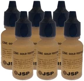 22K Gold Testing Acid-6 Bottles!
