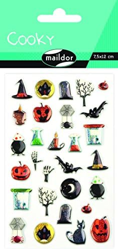 Maildor Cooky Sticker Sheet, Halloween, Halloween
