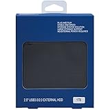 JY 2.5" External Hard Drive 1TB with USB3.0/2.0 Data Storage External HDD for Notebook, Desktop