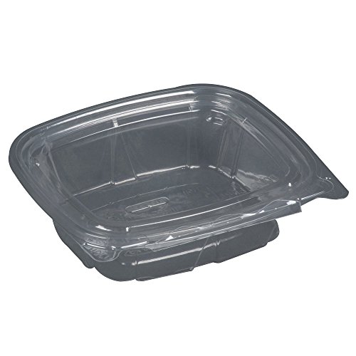 Dart 24 oz ClearPac® SafeSeal Tamper-Evident Clear PET Plastic Container with H…