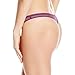 b.tempt'd by Wacoal Women's Ciao Bella Thong Pant, Vanilla Ice, Large