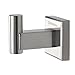 HOMEIDEAS Bathroom Single Robe Hook Lavatory Bath Towel Hook Coat Hook, Wall Mount, Brushed Nickel Finish