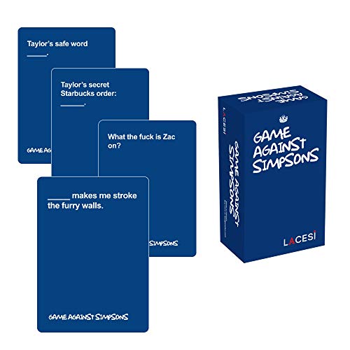 Game Against Simpson - A Cards Game For Fansons Of All Ages (Simpson 18+)