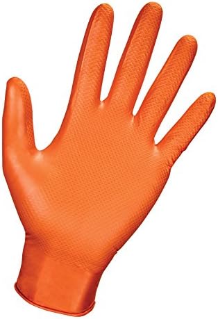 SAS Safety 66574 Astro-Grip Powder‐Free 7 Mil Nitrile Gloves, X
