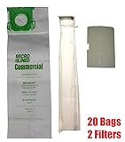 Sebo, Windsor Service Box Vacuum Bag and Filter Kit. 20 Bags + 2 Filters.