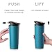 Water Bottle Travel Mug & Leak Proof Mug Insulated Suction Mug Tumbler, 17 Ounce,