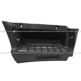 Side Step Under Door Plastic Black - Passenger Side