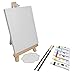 Kubesa Art Supply 11-Piece Table Easel with Acrylic Painting Set