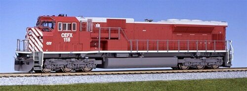 Kato Precision Railroad Models 176-5611 Sd90/43mac Cefx #118 N Scale Diesel Locomotive Dcc Ready
