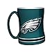 NFL Philadelphia Eagles Sculpted Relief Mug, 14-ounce, Midnight Green