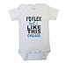 Little Adam & Eve Baby - Baby Boys - I'd Flex but I Like This Onesie - Funny