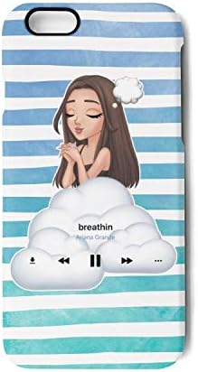 Mawan iPhone 7 Case/iPhone 8 Case Cartoon-Ariana-Grande-breathin- TPU Shock Absorbent Protective Case for iPhone 7 iPhone 8