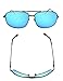 Cali Sun Polar Sunglasses | Polar Sunglasses for Men | Polar Sunglasses for women | Unisex Polarized Sunglasses | Sunglasses Case | (Black Frame, Blue Tint)