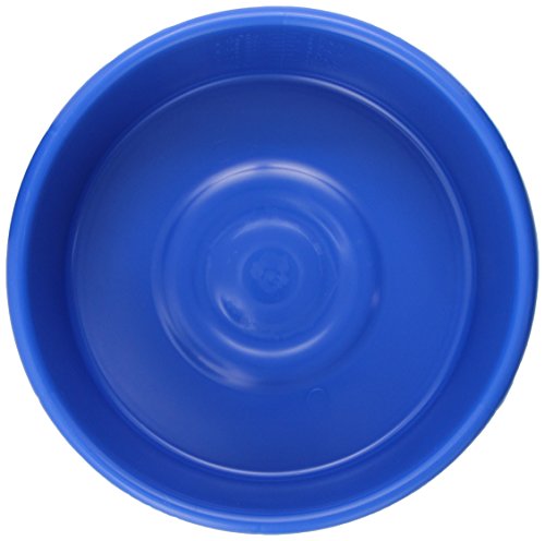 Fortiflex Mini Feed Pan for Dogs and Horses, 5-Quart, Blue