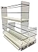 Vertical Spice Combo Spice Rack Drawer - Pull Out Pantry Organizers and Storage - Kitchen Cabinet Organizer - Seasoning Sliding Caddy - Made in USA (5.75
