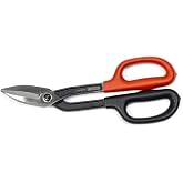 Crescent Wiss 10" Offset Pattern Tinner Snips | WDF10O | Heavy-Duty Precision Cutting Tool for Home Improvement and Repair