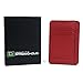 RFID Wallet Front Pocket Mini - Protective Minimal Wallets for Men and Women (Red)