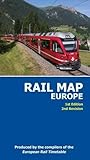 Image de Rail Map of Europe 2017: 1st Edition, 2nd Revision