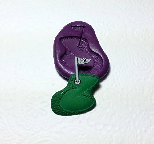 Golf Green Silione Mold (34mm) Cake Decoration Scrapbooking