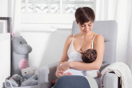 Belly Bandit - Women's Maternity Bandita Nursing Bra - Wireless and Breathable with Soft Contour Pads - Nude, Large - Thumbnail 5