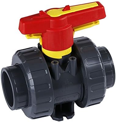 1-1/4inch M1 Series Thread/Socket PVC True Union Valve with EPDM O-Rings