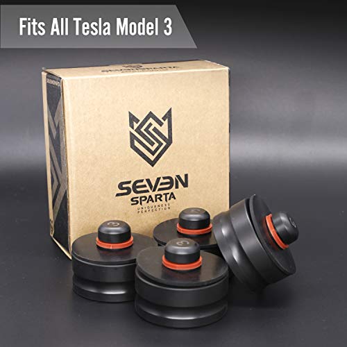 image for Seven Sparta Jack Lift Pad for Tesla Model 3, 4PCS Jack Point Pad Stur