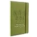 Christian Art Gifts Green Faux Leather Journal | My Strength and Song - Psalm 118:24 | Flexcover Inspirational Notebook w/Elastic Closure 160 Lined Pages w/Scripture, 5.8 x 8.5 Inches