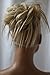 CAISHA XXL Hairpiece Scrunchie Updo Voluminous Slightly Wavy Messy Bun Lightblond G4F