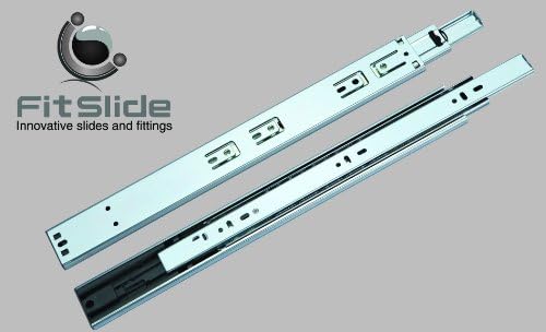 FitSlide 4506 Push-Open Full Extension Ball Bearing Slide 14" Zinc