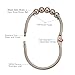 Amazer Shower Curtain Rings, Shower Curtain Hooks Rust-Resistant Shower Curtain Rings Hooks for Bathroom Shower Rod Curtains, Matte Nickel, Set of 12