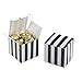 AWELL Small Candy Box Bulk 2x2x2 inch, Black White Stripes Box Party Favors Pack of 50