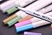10 Assorted Colors Metallic Marker Pens 1mm Tip Metallic Color Sexangular Painting Brush Marker Set for Kids Teens Adults DIY Photo Album Black Graffiti Book Making Gift Invitation Card Thank-You Note