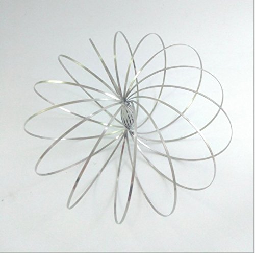 Flow Rings Kinetic Interactive Spring Toy 3D Sculpture Rings