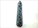 Jet Blue Kyanite Pointed Orgone Pencil Wand Massager Healing Reiki Meditation Decor Aura Protection Chakra Balancing Energy Approx 3 inch Long