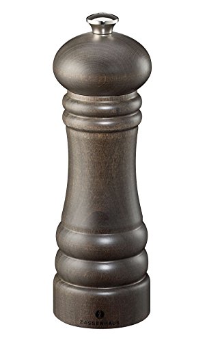 Zassenhaus Berlin 7.1-Inch Dark Stained Beech Pepper Mill