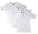 Jack & Jill V-Neck Short Sleeve Undershirts for Boys - T Shirts for Boys - Loose-fit Design White Undershirt - Made of Combed Cotton (Size 12)