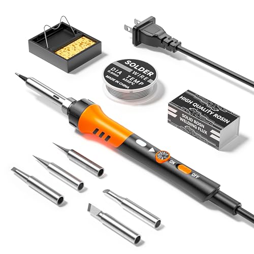 Adjustable Temperature Soldering Iron Kit