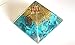 Exquisite A++ Turquoise Orgone Pyramid Crystal Gemstones Chakra Copper Metal