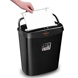 Paper Shredder,VidaTeco 8-Sheet Cross-Cut Shredder