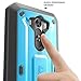 LG G3 Case, SUPCASE [Heavy Duty] LG G3 Case [Unicorn Beetle PRO Series] Full-body Rugged Hybrid Protective Case with Built-in Screen Protector (Blue/Black), Dual Layer Design + Impact Resistant Bumper