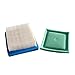 Podoy 36046 Air Filter 36634 Pre Filter for compatible with Tecumseh Oh95 Oh195 Ohh50 Ohh55 Ohh60 Ohh65 Vlv50 Vlv55 Vlv60 Vlv66 Vlv126 4 & 5.5 Hp Engines