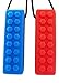 Chew Necklace by MommasTouch |Sensory Chew Necklace for boys, Autism Toys, Sensory Necklace for chewing, Kids Chew Necklace, Oral Sensory, Chew Necklace Sensory, Special Needs toy (2pk Blue & Red)