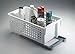 Rubbermaid Slide 'N Stack Basket, 11-inch, White (1837260),Small