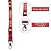 Game of Thrones House Lannister Lanyard/Keychain with Clip for Keys or id Badges.
