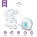Little Martin's Electric Double Breast Milk Pump Kit - Rechargeable Battery - Wireless and Travel Friendly - Fits in a Diaper Bag - Whisper Quiet Motor - Mobile Support for Breastfeeding Mother