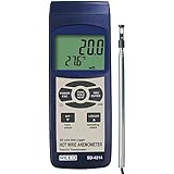 REED Instruments SD-4214 SD Series Hot Wire Thermo-Anemometer, Datalogger, w/ Temperature